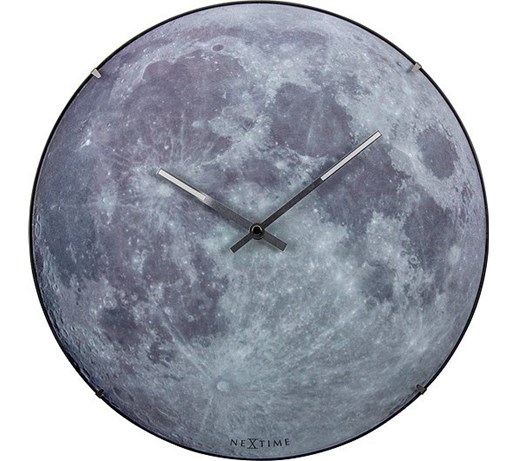 Zegar ścienny Blue Moon Dome