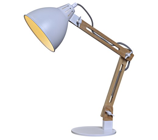 Simplicity - lampa na biurko biała