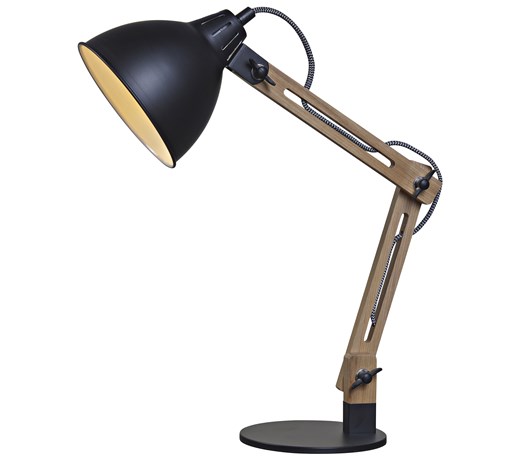 Simplicity - lampa na biurko czarna