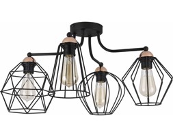 Lampa wisząca plafon Galaxy 1645 Tworzywo sztuczne Metal Żyrandol Styl industrialny