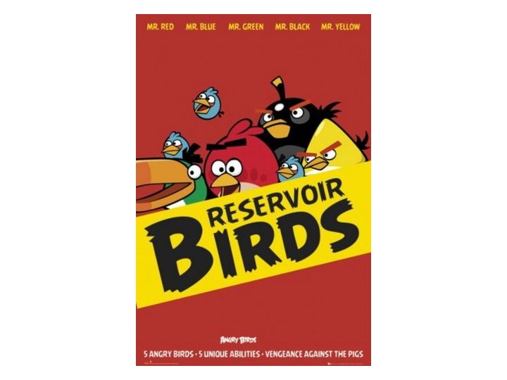 1art1 54591 Angry Birds - Reservoir Birds Poster, 91 x 61 cm