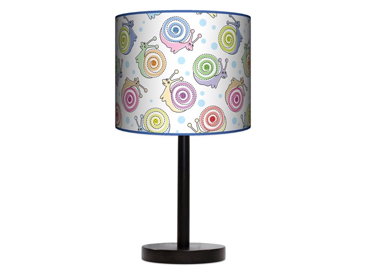 Lampa stołowa - nocna drewniana duża - Ślimaki Lampa stołowa - nocna drewniana duża - Ślimaki