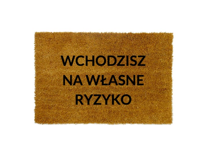 Wchodzisz na własne ryzyko