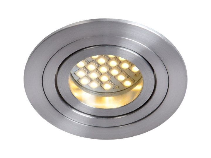 Lucide 22954/01/12 - Oprawa wpuszczana TUBE 1xGU10/42W/230V matowy chrom