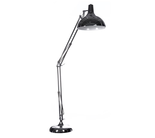 Lampa Stojaca Gunnar Azzardo styl industrialny retro vintage metal aluminium