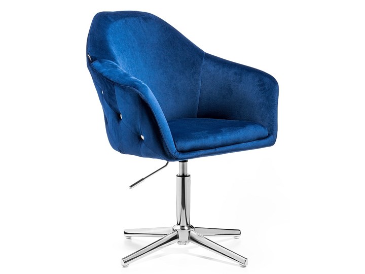 FOTEL HR547CROSS CIEMNE MORZE WELUR