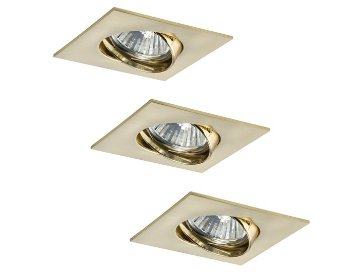 Paulmann 92085 - ZESTAW 3x Oprawa wpuszczana łazienkowa 3xGU10/35W/230V