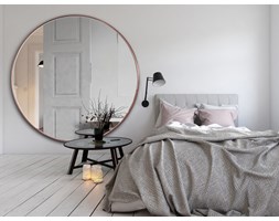 Lustro Scandi Slim miedziane