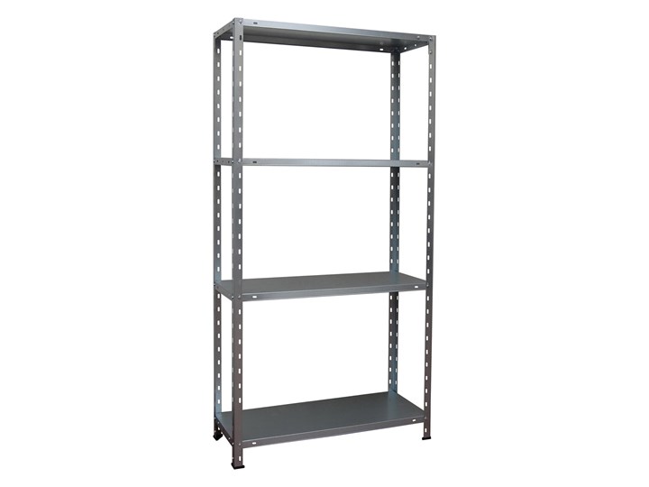 Bayersystem Regał metalowy Mikro NC1 40 kg 150x75x30 cm 4 półki