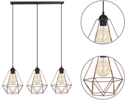 Nowoczesna Lampa Loft Wisząca Retro Metal Styl nowoczesny