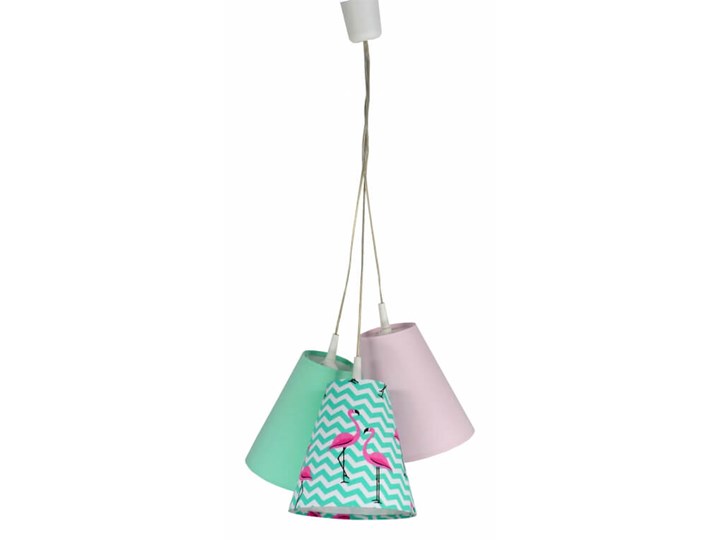 Lampa Wisząca Dzwoneczki Flamingi Mint