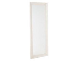 Lustro białe - w ramie - do łazienki - do salonu - 51x141cm - SIGNES Prostokątne Ścienne Prostokątne Ścienne