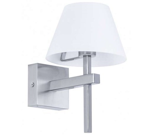 Kinkiet LAMPA ścienna MELVIN MB12021010-1B Italux halogenowa OPRAWA łazienkowa IP44 satyna biała