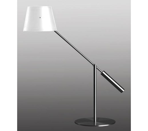 LIBRA-Lampa biurkowa Metal & Abazur Cylinder Bristol Wys.86cm