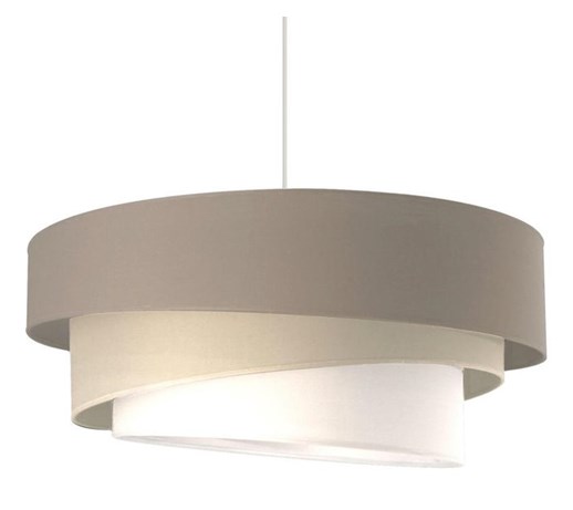 IONOS-Lampa wisząca Cylinder Tkanina Ø58cm