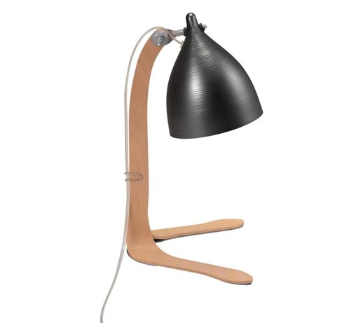 CORNETTE-Lampa stojąca Drewno/Metal Wys.42cm