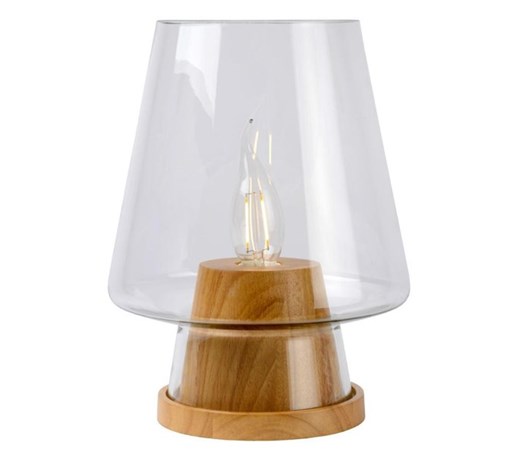 GLENN-Lampa stojąca Szkło Wys.25cm