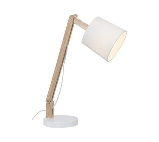 CARLYN-Lampa stojąca Drewno Wys.53cm