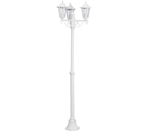 LATERNA-Lampa podłogowa zewnętrzna 3-punktowa Aluminium Wys.192cm | -10% z kodem HALO10