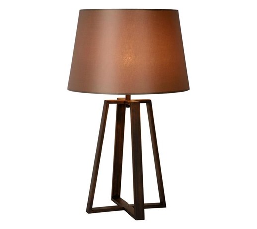 COFFEE-Lampa stojąca Metal i Tkanina Wys.64cm