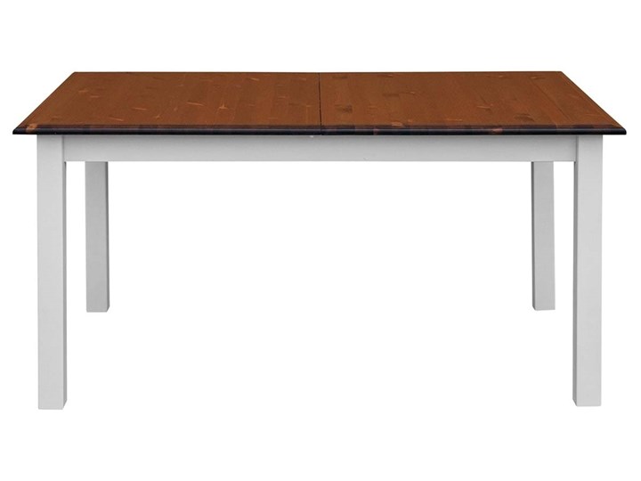 Stół sosnowy Belluno Elegante biały-orzech