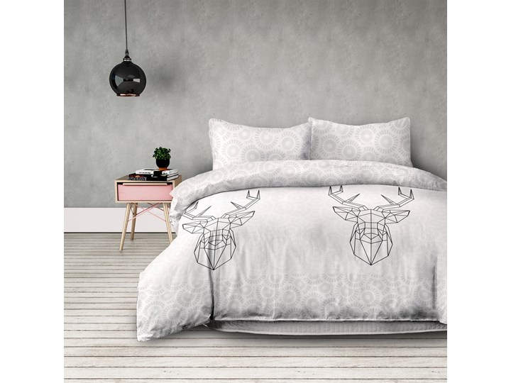 AmeliaHome Pościel flanelowa My Deer friend, 140 x 200 cm, 70 x 90 cm, 140 x 200 cm, 70 x 90 cm