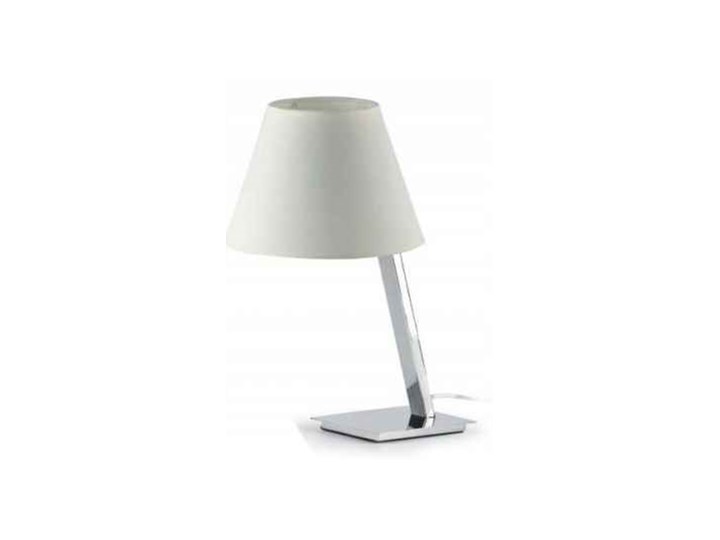 Maxlight Orlando 5103T/WH Lampa lampka stojąca biurkowa 1x40W chrom /biały