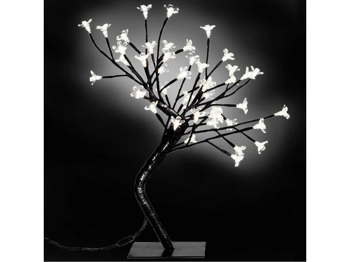 vidaXL Drzewka LED 45 cm x 2 Białe