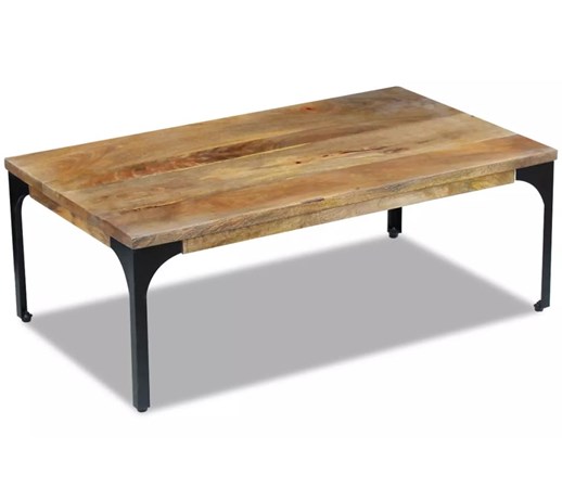 vidaXL Stolik kawowy z drewna mango 100x60x35 cm