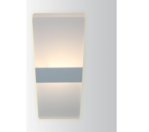 PP Design P 507 6W NOWOCZESNY PLAFON LAMPA SUFITOWA BIAŁY 27x10CM 400lm=35W 3000K LED