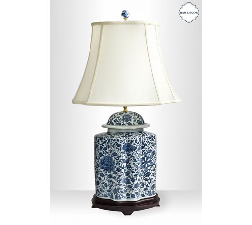 Lampa stołowa, ceramiczna - TEA JAR