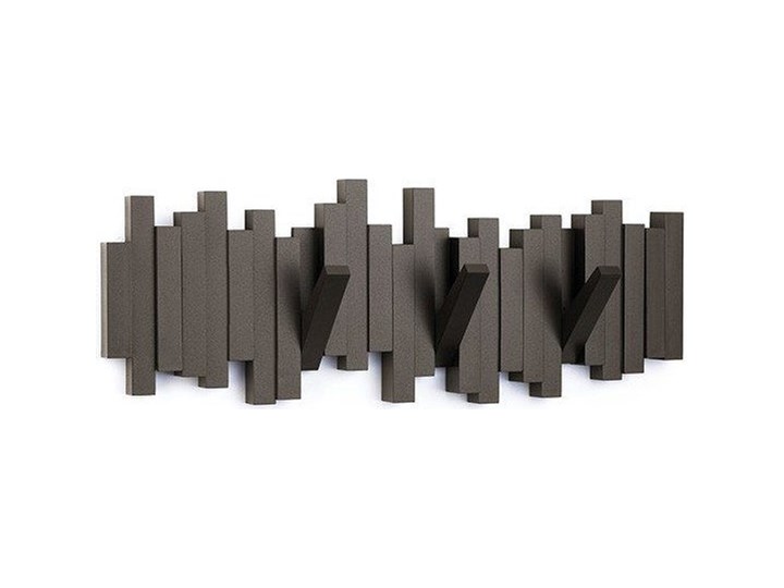 Wieszak na ubrania Sticks espresso