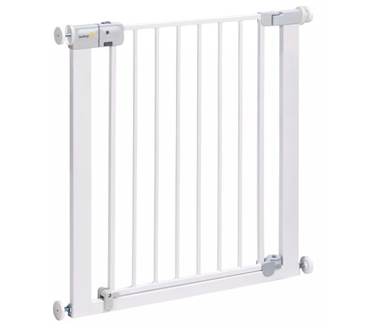 Safety 1st Bramka zabezpieczająca Auto Close 73 cm, metalowa, biała