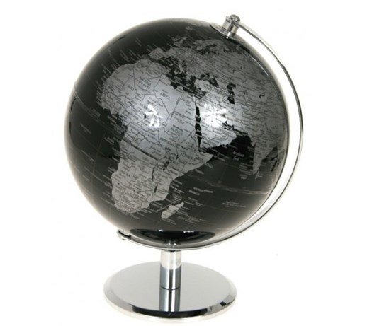 Globus - Black - średnica 20 cm