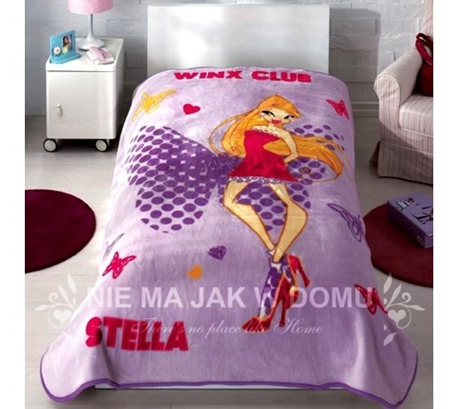 Narzuta Koc Tac - Winx Club - Stella