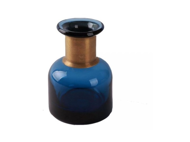 Wazon PURE - wysokość 11 cm - niebieski