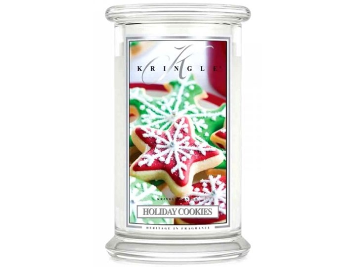 HOLIDAY COOKIES - świeca zapachowa KRINGLE CANDLE - 100 godzin