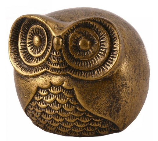 Dekoracyjna figurka - SOWA - 7,5 cm