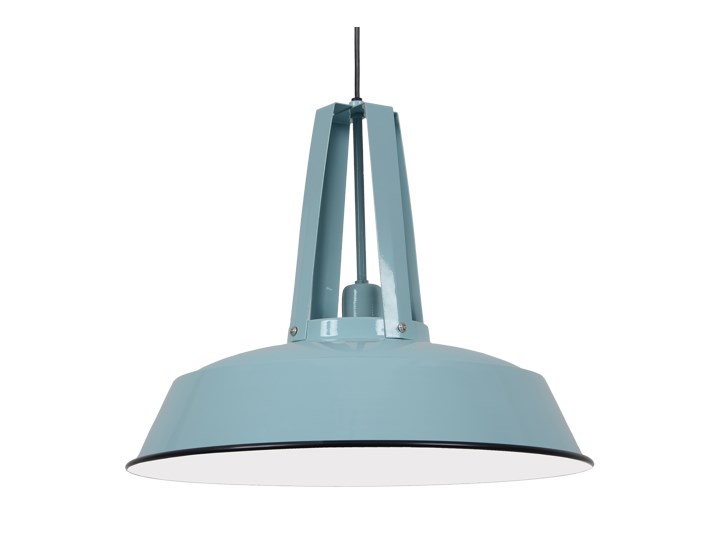 Designerskie lampy - lampa wisząca Industria 42x36cm jasno niebieska collectione