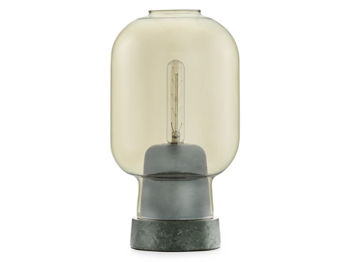Lampa stołowa Normann Copenhagen Amp, złoto-zielona