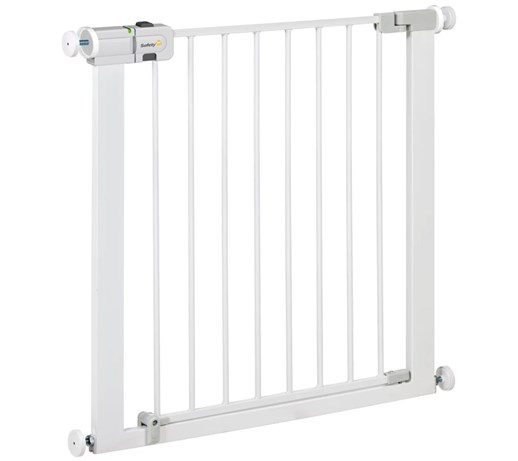 Safety 1st Bramka zabezpieczająca Easy Close 73 cm, metalowa, biała