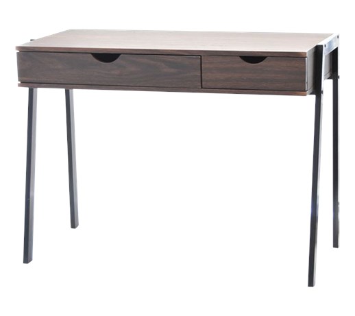 Biurko Lund orzech designerskie małe