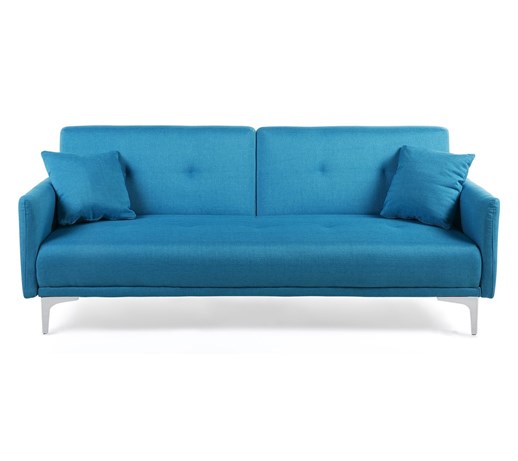 Sofa z funkcją spania morska - kanapa rozkładana - wersalka - LUCAN