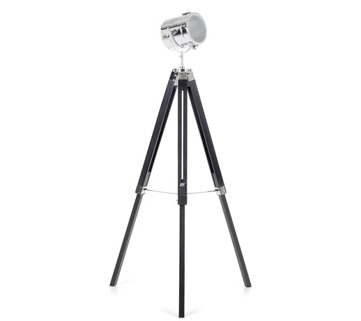 Lampa stojąca czarna 143 cm ALZETTE