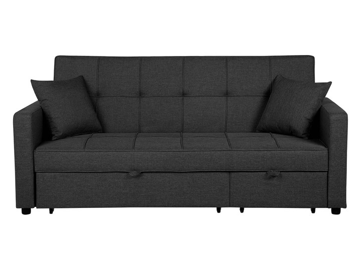 Sofa tapicerowana ciemnoszara GLOMMA