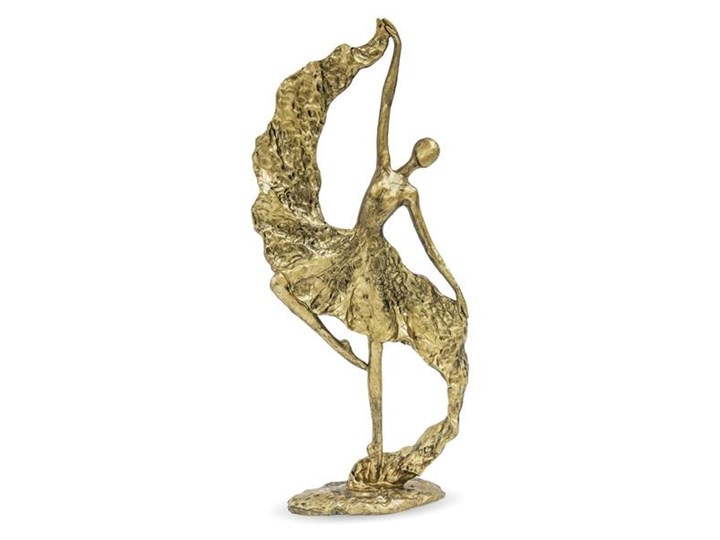 TANCERKA W SUKNI figurka, dekoracja złota, wys. 45 cm