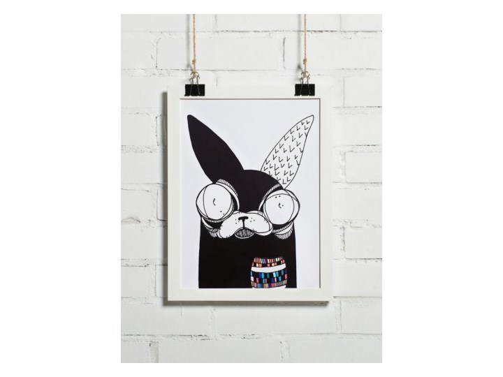 Plakat hipsterski