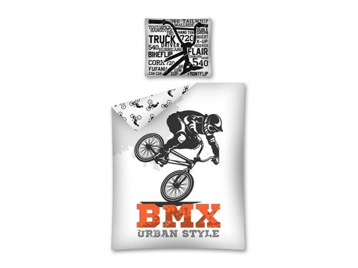Pościel bawełniana 160x200 Rower Bike BMX Urban Style