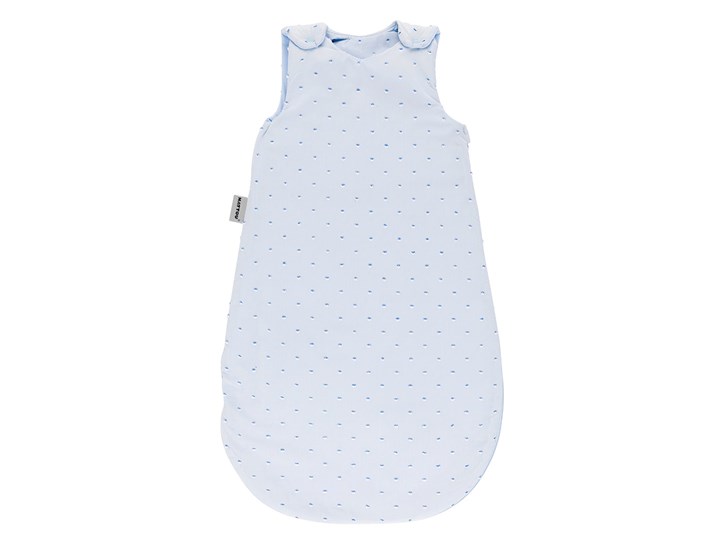 NATTOU Śpiworek do spania 70 cm dobby – pure blue