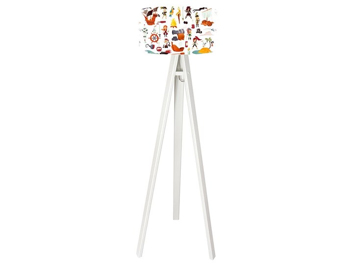 Lampa podłogowa MACODESIGN Statek piratów tripod-foto-169p-w, 60 W